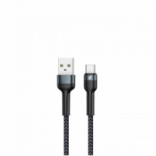 Кабель Remax Jany USB 2.0 to Type-C 2.4A 1M Черный (RC-124a) (253275)