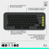 Комплект Logitech POP Icon Combo Bluetooth UA Graphite (920-013156) (233375)