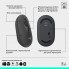 Комплект Logitech POP Icon Combo Bluetooth UA Graphite (920-013156) (233375)