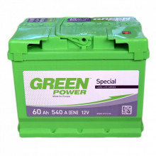 Аккумулятор автомобильный GREEN POWER 60Аh (000022358) (297375)