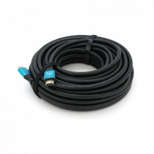 Кабель мультимедийный HDMI M to HDMI M 20.0m V2.0 4Kx2K black Merlion (YT-HDMI(M)/(M)4KV2.0-20m/19122) (320375)