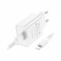 Зарядное устройство BOROFONE BA74A Aspirer single port charger set(iP) White (BA74ALW) (198475)