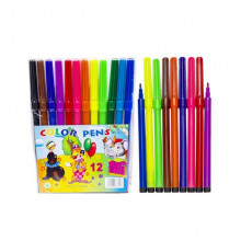 Детские Фломастеры "Мультики" COLOR-IT 1871-12 12 цветов