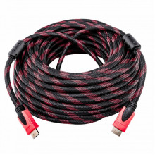 Кабель HDMI-HDMI Ver 1.4 для 3D 20 м (доп. оплетка) (257475)