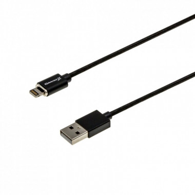 Дата кабель USB 2.0 AM to Lightning 1.0m Magnet Grand-X (MG-01L) (321475)