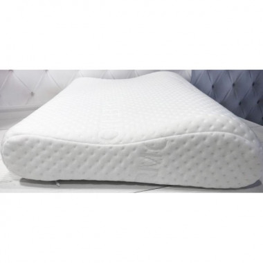 Подушка ортопедична Bonjorno Paris 46х30х10/8см з "ефектом пам'яті", хвиля, дитяча (184675)