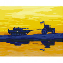 Картина по номерам "Мы с Украины" 10591 40х50 см