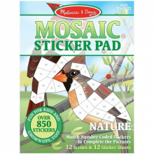 Набор для творчества Melissa&Doug Мозаичные наклейки Природа (MD30162) (249675)