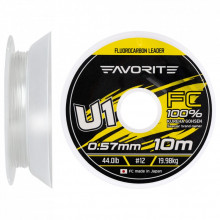 Флюорокарбон Favorite U1 FC 10m 12/0.57mm 44.0lb/19.98kg (1693.11.89) (284675)