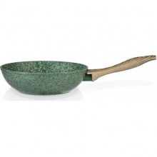 Сковорода-вок Fissman Malachite Ø28см з антипригарним покриттям EcoStone (186975)