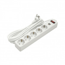 Сетевой фильтр питания PowerPlant 5м, 5 розеток, USB 2.1A (JY-1056U/5) (PPSA10M50S5U) (257975) Сетевой фильтр питания PowerPlant 5м, 5 розеток, USB 2.1A (JY-1056U/5) (PPSA10M50S5U) (257975)