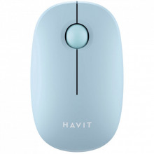 Мышка Havit HV-MS57GT Wireless Light Blue (6939119080112) (316975)
