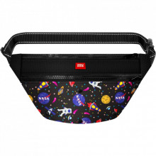 Поясная сумка-бананка для собак WAUDOG Textile "NASA" 33х17х10 см (5692) (311185)