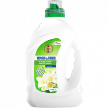 Кондиционер для белья Wash&Free Концентрированный смягчитель тканей Жасмин 2 л (4262396143686) (235385)