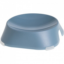 Посуда для кошек Fiboo Flat Bowl миска без антискользящих накладок синяя (FIB0126) (305485)