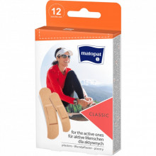 Пластырь медицинский Matopat Classic 12 шт. (5900516865238/5900516894085) (246785)
