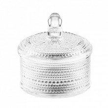 Сахарница Ardesto Verbena, 12.5 х 15 см, скло, прозорий (AR5020) (289985)