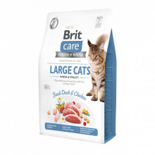 Сухой корм для кошек Brit Care Cat GF Large cats Power and Vitality 2 кг (8595602540914) (322985)