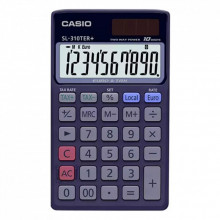 Калькулятор Casio SL-310TER+-WA-EP, темно-синий (CALC-CAS-SL-310TER) (286295)