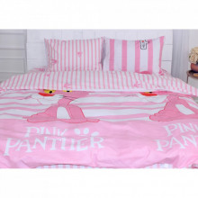 Постельное белье MirSon Бязь Ranforce Elite 17-0110 Pink Pantere 110х140 (2200004663371) (332295)