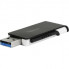 USB флеш накопитель Apacer 128GB AH350 Black RP USB3.0 (AP128GAH350B-1) (341395)
