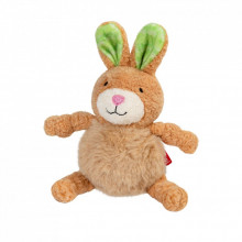 Игрушка для собак GiGwi Suppa Puppa Зайка с мячиком внутри 11 см (2227) (307495)