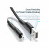 Дата кабель USB 2.0 AM to Lightning 3.0m 2.4A black Essager (EXCL-LSC01) (324495)