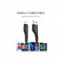 Дата кабель USB 2.0 AM to Lightning 3.0m 2.4A black Essager (EXCL-LSC01) (324495)