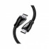 Кабель мультимедийный HDMI M to HDMI M 5.0m braided HD140 black Ugreen (80405) (320695)