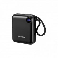 Батарея универсальная Sandberg 10000mAh PD/3.1/20W, QC/3.0, USB-C In/Out, with 2 cables USB-C (421-26) (342695)