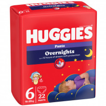 Подгузники Huggies Overnights Pants Трусики 6 15-25 кг 22 шт. (5029053581101) (210206)