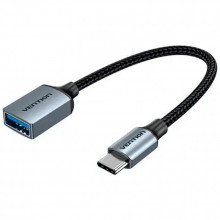 Переходник USB 3.0 Type-C to USB AF (OTG) 0.15m Aluminum Alloy Vention (CCXHB) (249206)