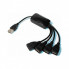Концентратор Voltronic USB 2.0 to 4xUSB hydra (YT-HHy4) (259206)