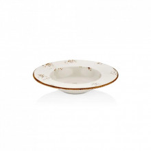 Тарелка By Bone Harmony Elegance для пасти з прямим бортом 25 см (HA-EL-GT-25-CK) (294206)