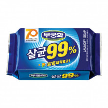 Мыло для стирки Mukunghwa 99% Sterilization Laundry Soap 99% антибактериальное 230 г (8801173400350) (199406)