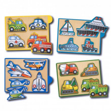 Развивающая игрушка Melissa&Doug Машинки (MD4791) (265706)