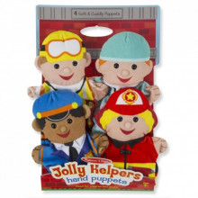 Игровой набор Melissa&Doug Кукольный театр Веселые помощники, 4 штуки (MD9086) (333706)