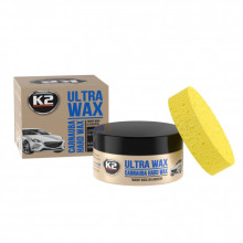Автополироль K2 Ultra Wax з губкою 250 г (K073) (242806)