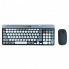 Беспроводная аккумуляторная клавиатура с мышкой, Bluetooth, USB, BT ZYG-806 Комплект (243906)
