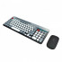 Беспроводная аккумуляторная клавиатура с мышкой, Bluetooth, USB, BT ZYG-806 Комплект (243906)