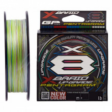 Шнур YGK X-Braid Upgrade X8 Pentagram 150m 1.5/0.205mm 30Lb/13.6kg (5545.03.81) (277216)