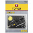 Газовый паяльник Topex газовый, 12 мл, + насадки (44E108) (281316)