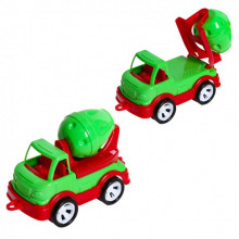 Детская бетономешалка "Mini Matik" 002/3BMS(Green) вращающийся барабан, 13,5 см