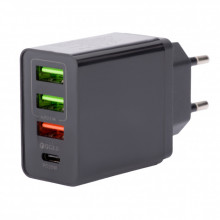 Зарядное устройство XoKo QC-470 (APD-36W01) (QC-470-BK) (198416)
