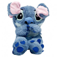 Мягкая игрушка-ночник "Стич" STCH-20(Blue) голубой, дышащий, свет и звук