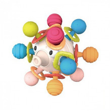 Детская погремушка "НЛО" RT603-7 текстурные шарики, сенсорная, подвижные детали