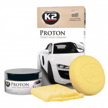 Автополироль K2 Proton з губкою та ганчіркою 200г (G040) (256816)