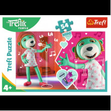 Пазлы детские Семья Трефликов "Музыка" Trefl 19666 54 элемента, мини