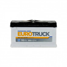 Аккумулятор автомобильный EUROTRUCK 6СТ-110АЗ (1) (+/-) (L5) 950А 12V (E) (341226)