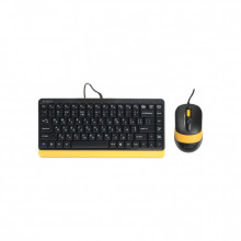 Комплект A4Tech F1110 USB Bumblebee (4711421987615) (256326)
